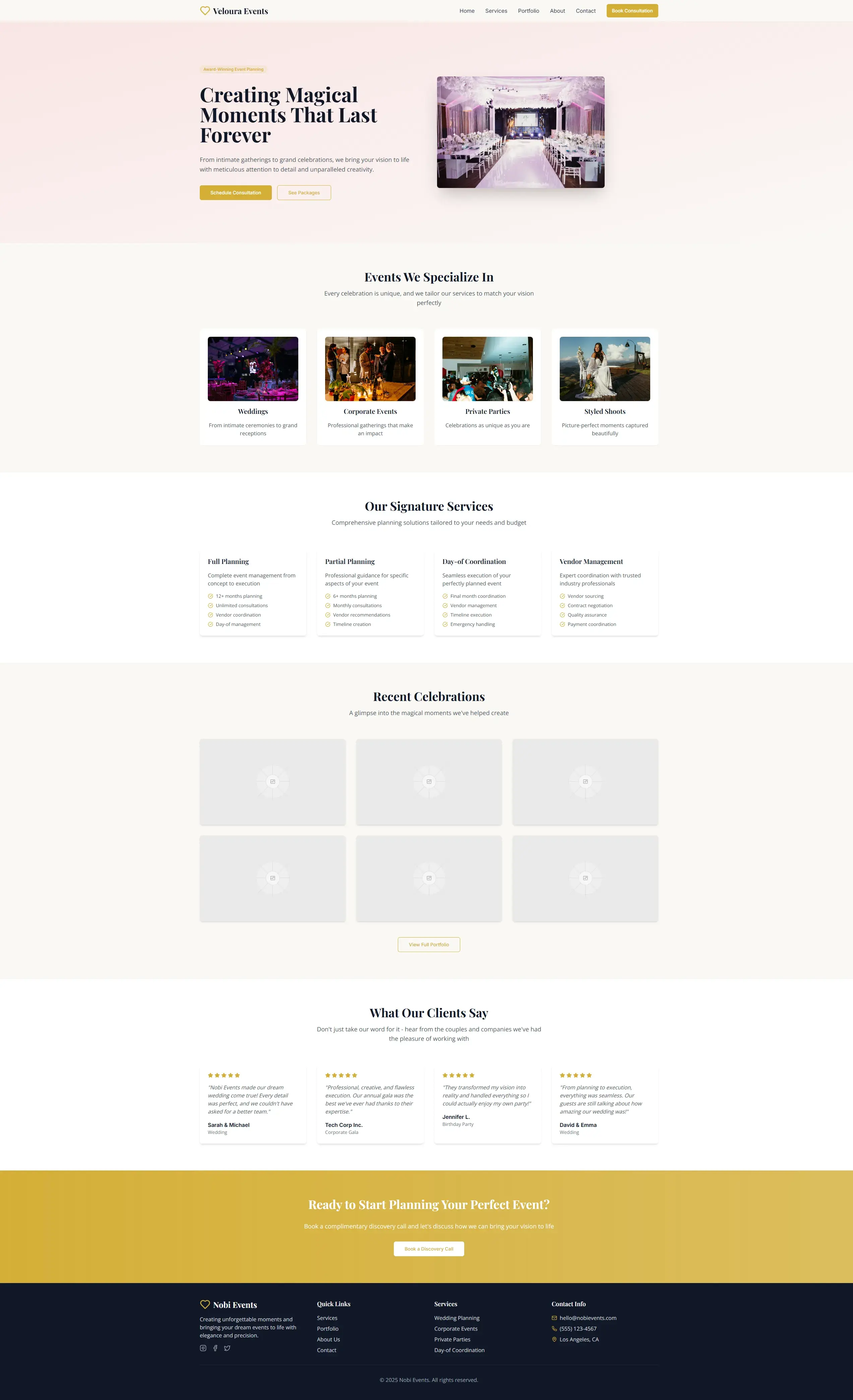 Veloura Events